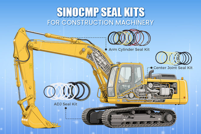 SINOCMP Seal Kits for Construction Machinery