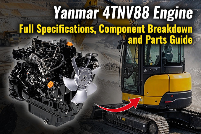 Yanmar 4TNV88 Engine — Full Specifications, Component Breakdown and Parts Guide