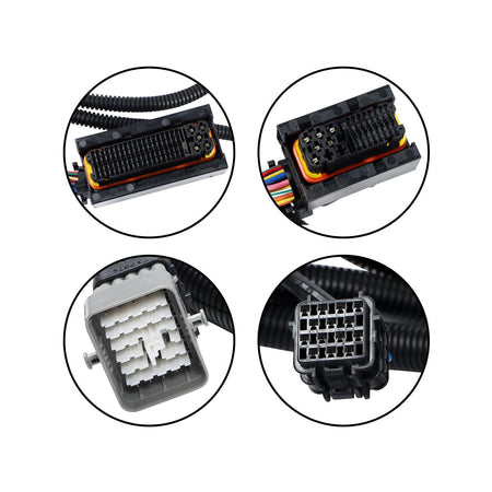 0006001 0005386 External Wiring Harness for Hitachi Excavator ZX200-3 ZX210-3 ZX240-3 - Plug Detail