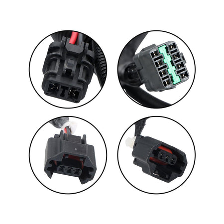 0006001 0005386 External Wiring Harness for Hitachi Excavator ZX200-3 ZX210-3 ZX240-3 - Plug Detail