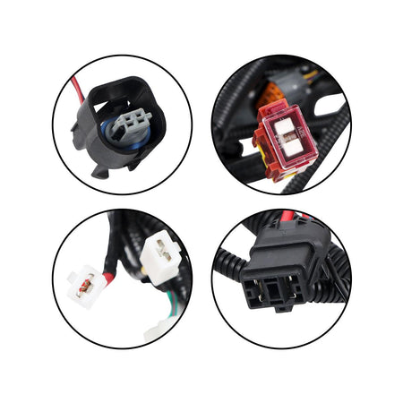0006001 0005386 External Wiring Harness for Hitachi - Plug Detail