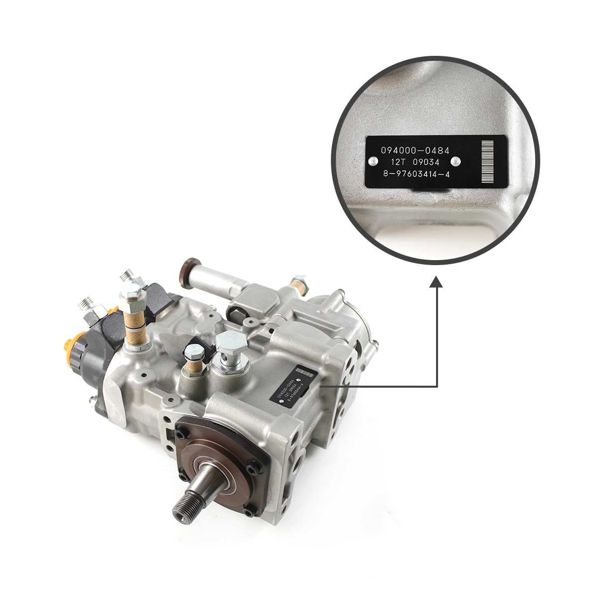 じゅんじゅん U25625M 094000-0480 094000-0484 Fuel Injection Pump for Isuzu 6WG1