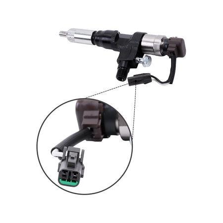 095000-5391 095000-5393 23670-E0270 23670-E0271 Fuel Injector for Hino J05D Engine - Plug Detail