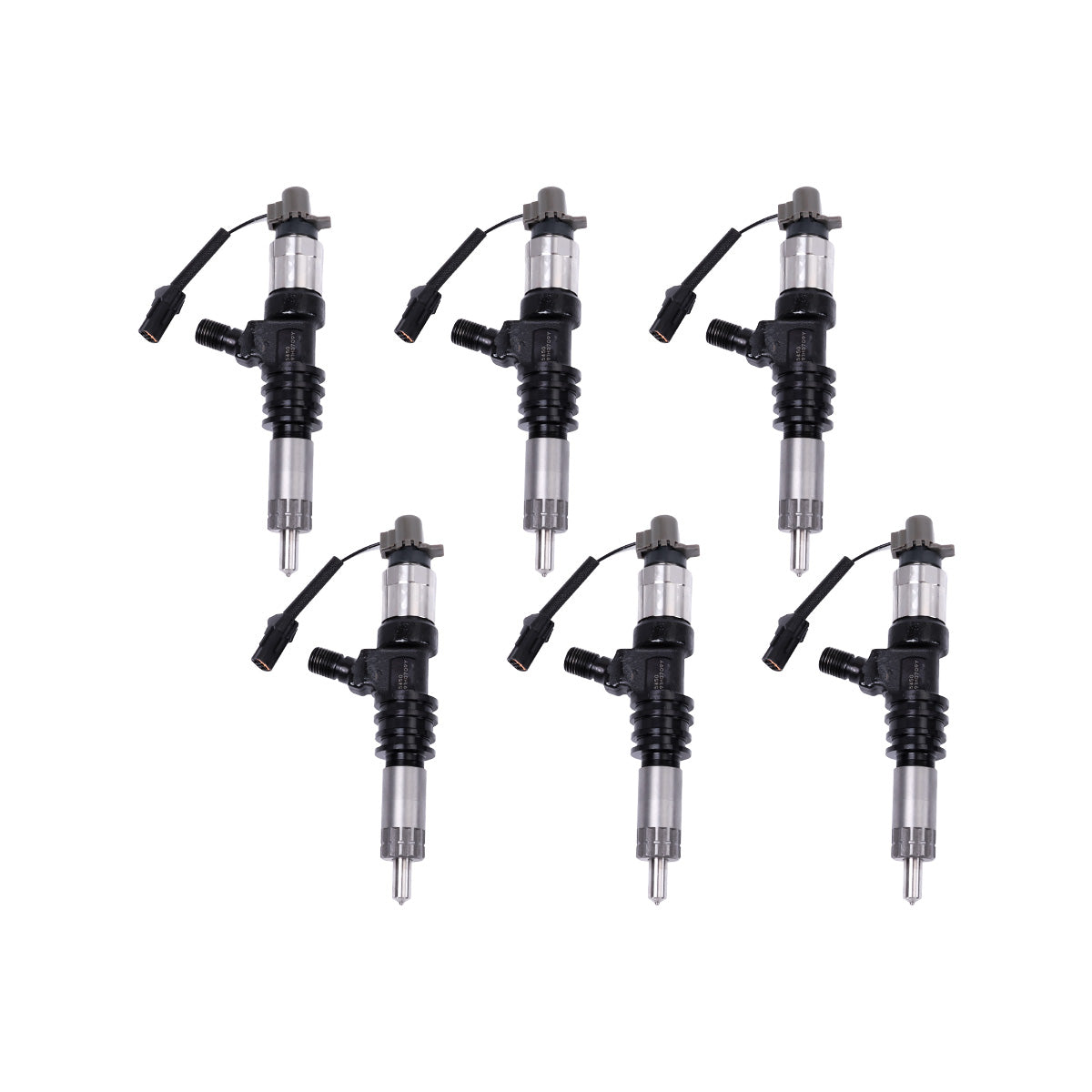 095000-5450 ME302143 Diesel-Einspritzdüse für Mitsubishi 6M60T-Motor – 6 Stück