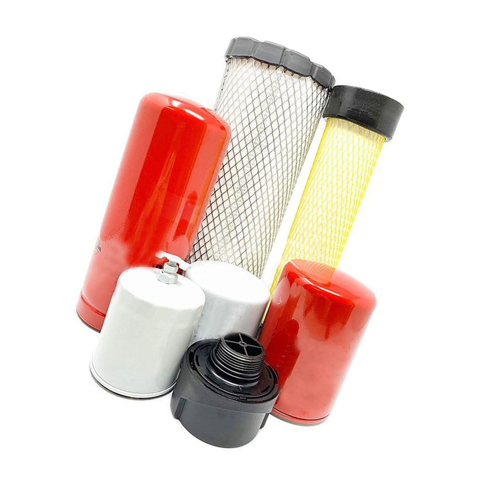 1000/2000 Hour Maintenance Filter Kit 7324329 for Bobcat Excavator E42 E45 - Sinocmp