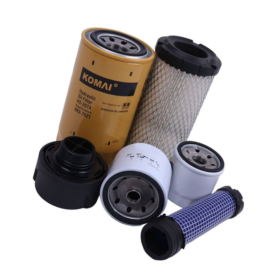1000/2000 Hour Maintenance Filter Kit 7324338 for Bobcat Compact Excavator 324 - Sinocmp