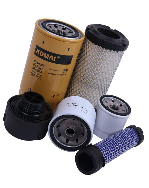 Kit de filtro de mantenimiento de 1000/2000 horas 7324338 para excavadora compacta Bobcat 324