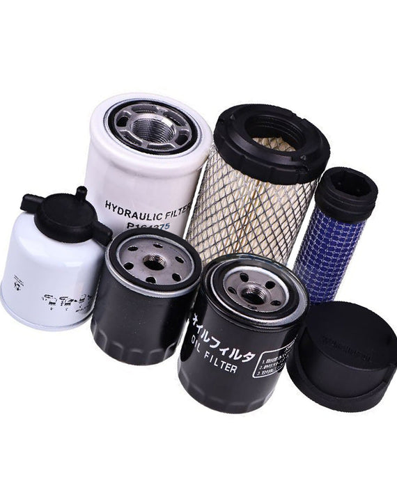Kit de filtro de mantenimiento de 1000/2000 horas 7324344 para excavadora Bobcat E26