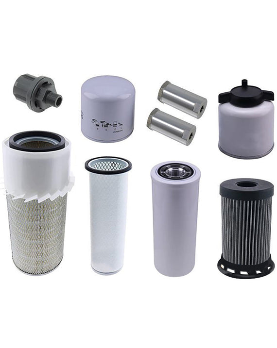 Kit de filtro de mantenimiento de 1000/2000 horas 7343885 para Bobcat Loader T300