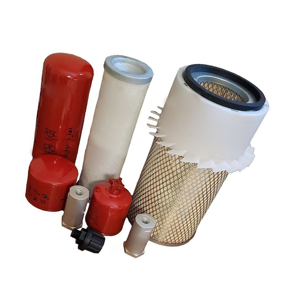 1000/2000 Hour Maintenance Filter Kit 7404086 for Bobcat Skid Steer Loader S220 - Sinocmp