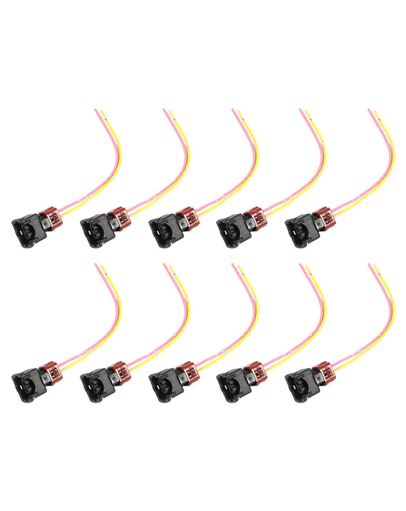 Enchufe de válvula solenoide de 10 piezas para Hitachi EX200-3 EX200-5 EX200-6