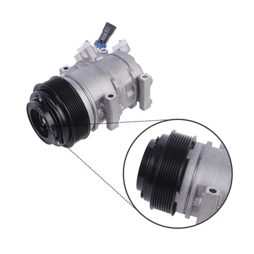 10SRE18C A/C Compressor RE284680 for John Deere Loader 310K 310SK 315SK 325K 325SK 410K 710K 210K 344K