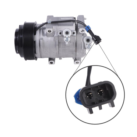 10SRE18C A/C Compressor RE284680 for John Deere Loader