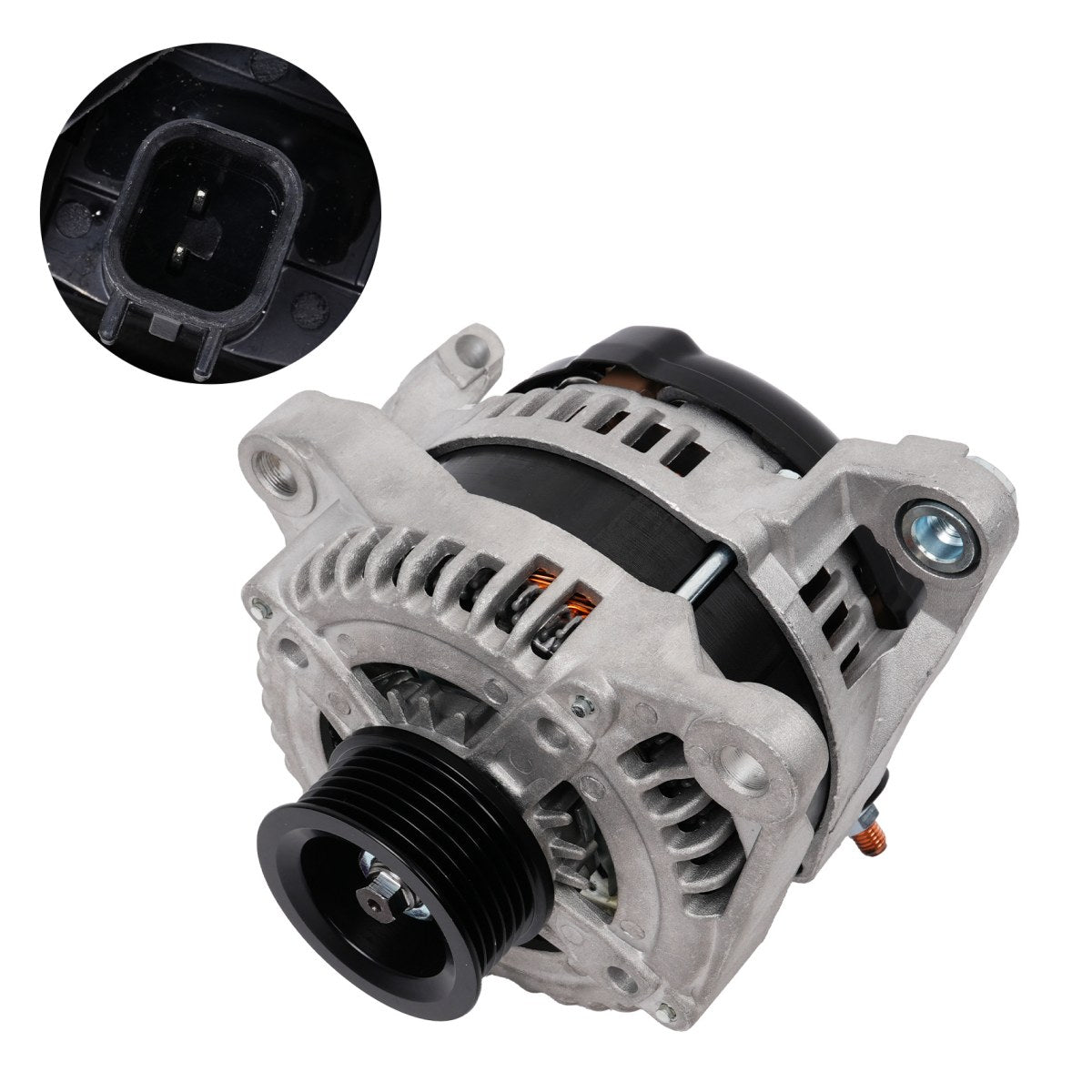 11504 Alternator 140A/6PK for Jeep Liberty 2010-2012 Dodge Nitro 2010-2011 - Plug Detail