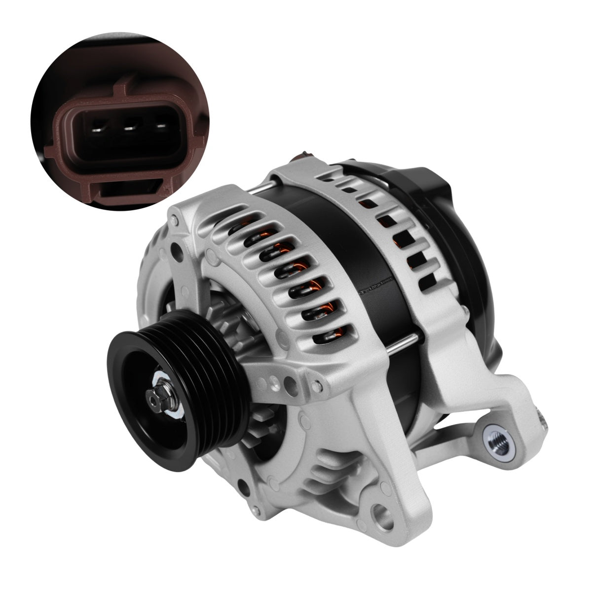 11623 BR3T-10300-EC Alternator 150A/6PK for Ford Mustang 3.7L 2011-2014 -Plug Detail