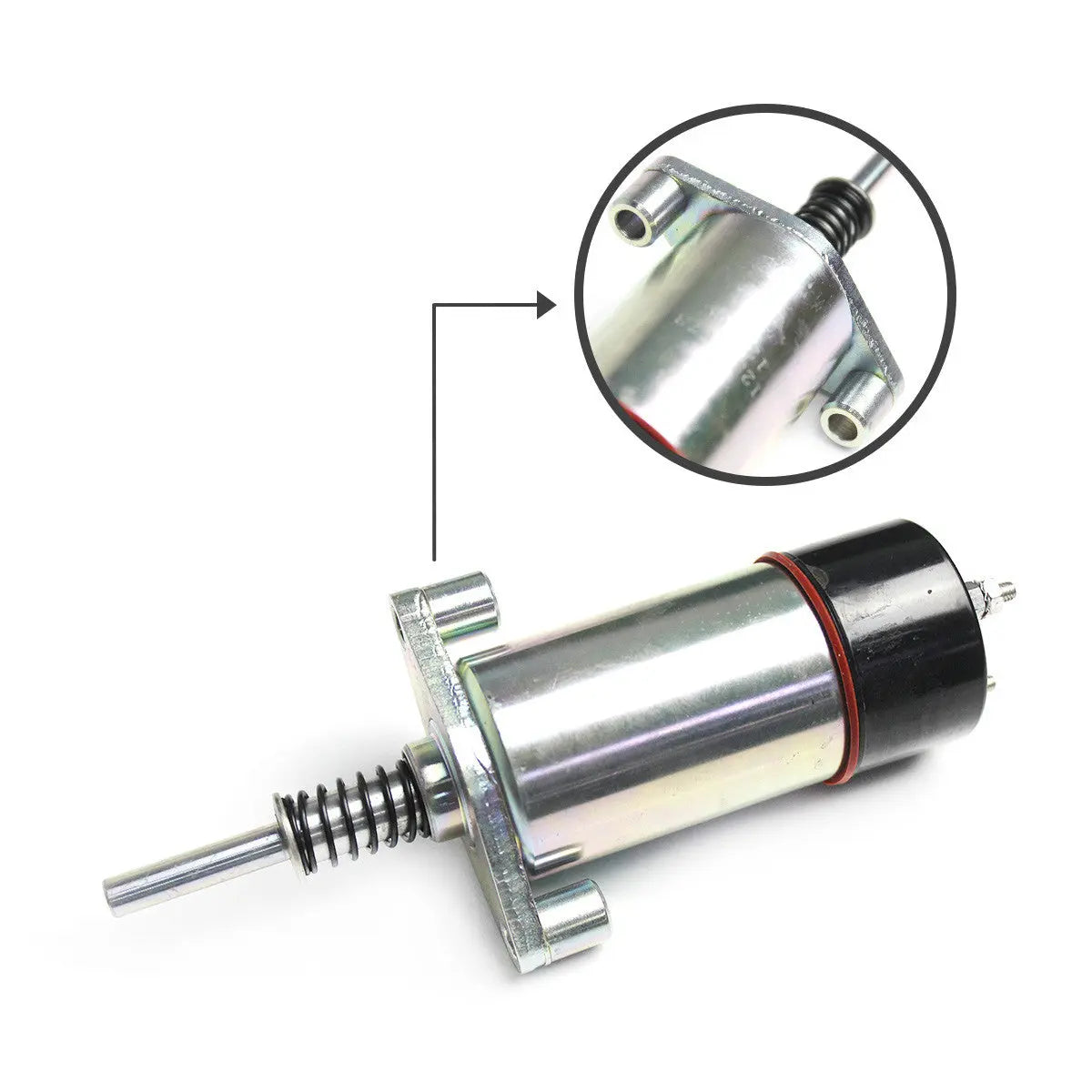 125-5773 1255773 12V Fuel Shutoff Solenoid for Caterpillar 3204 3304 3