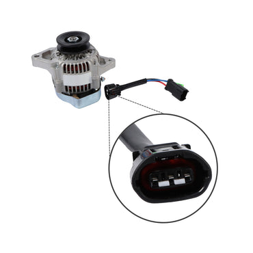 Alternateur 12V 45A 16404-64014 pour moteur Isuzu C240 Kubota D1403 V2203