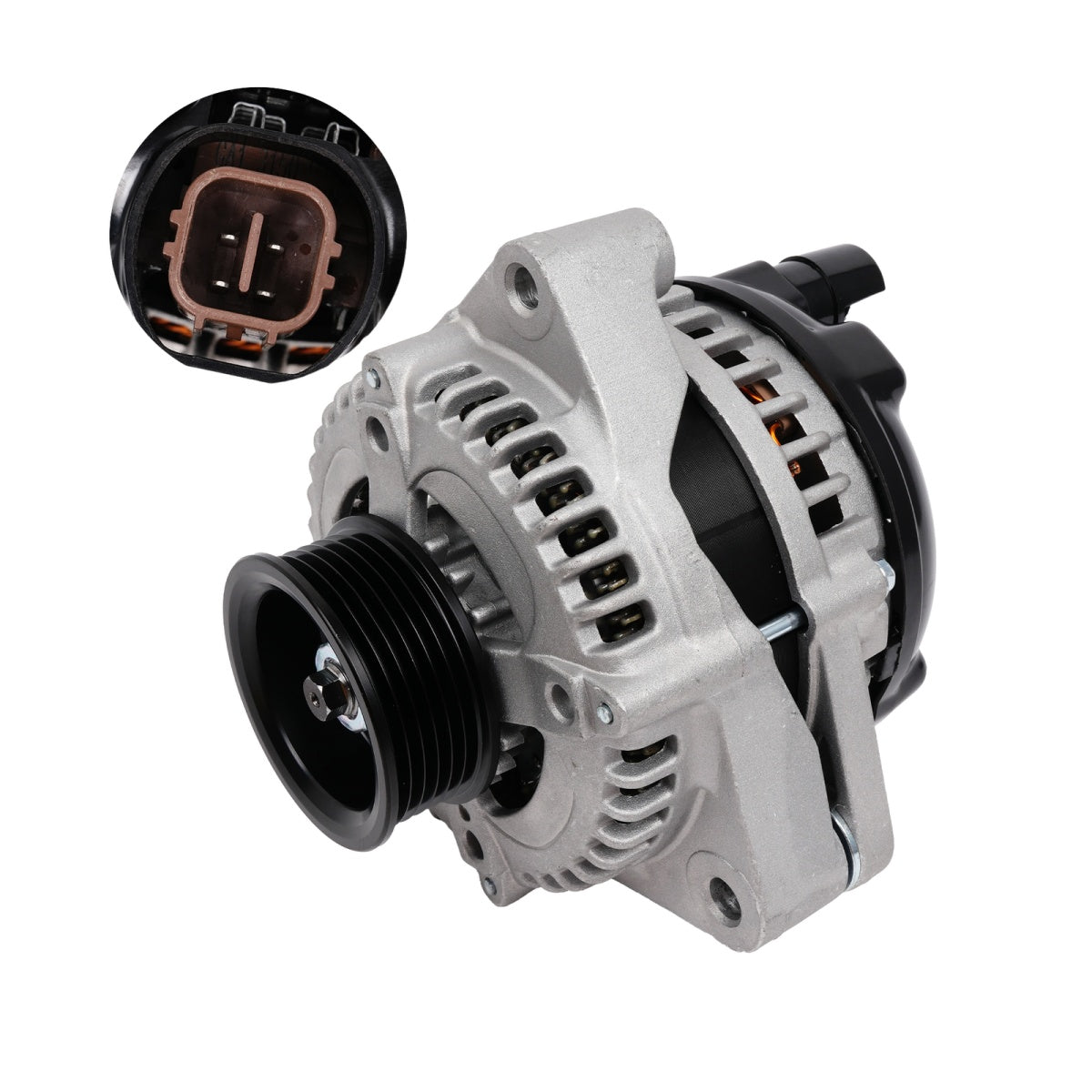 13918 Alternator 130A/6PK for Honda Pilot 3.5L 2003-2004 - Plug Detail