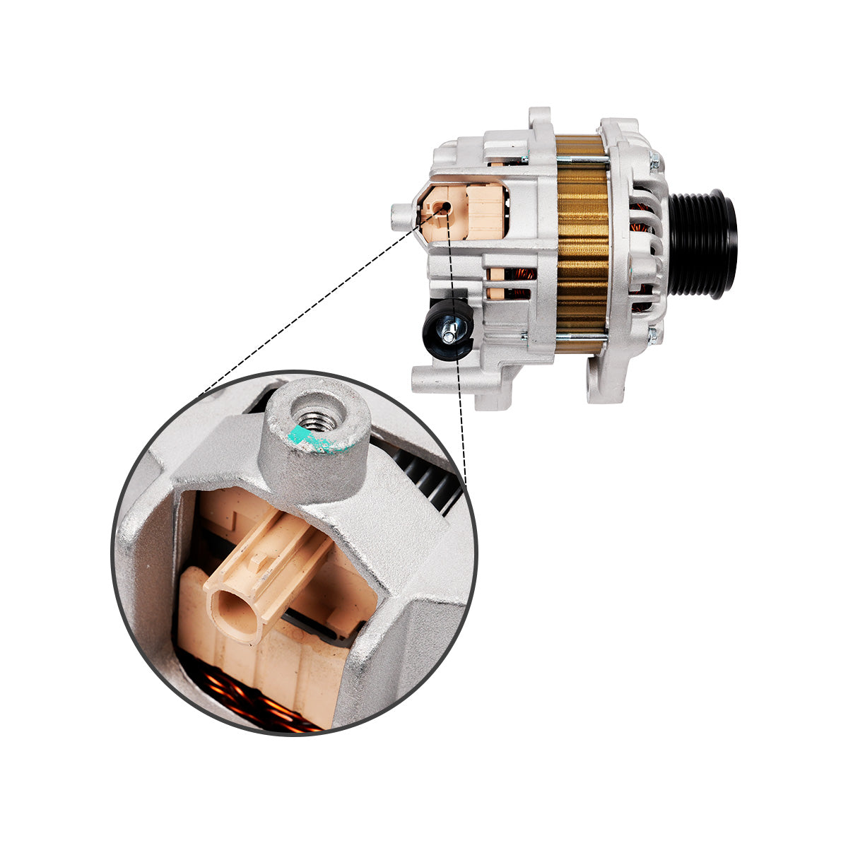 14489 A005TL0581 Alternator 110A/7PK for Honda Accord 2.4L 2013-2017 - Sinocmp