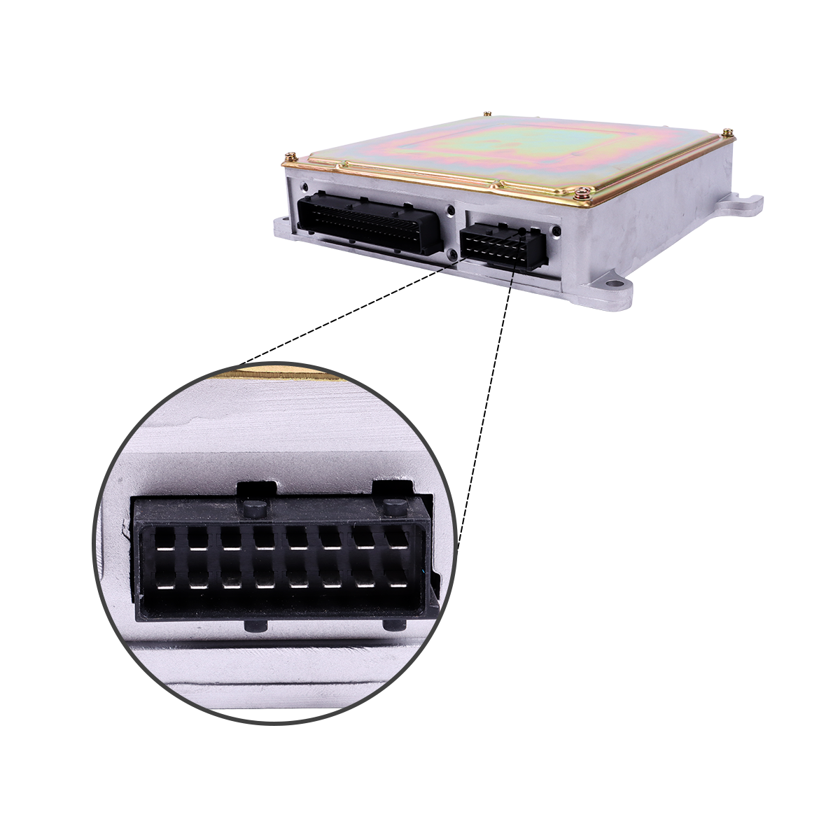 14518349 14514090 V-ECU Engine Controller for Volvo - Plug Detail