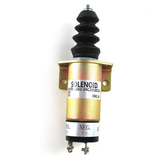 1502-24C2U1B1S1 Fuel Shut Down Solenoid Valve for Woodward Diesel Fuel Engine - Sinocmp