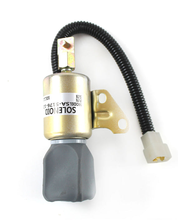 Solenoide de cierre de combustible SA-5176-12 1756ES-12SUC5B1S5 para el motor Kubota D722 D902 Z482