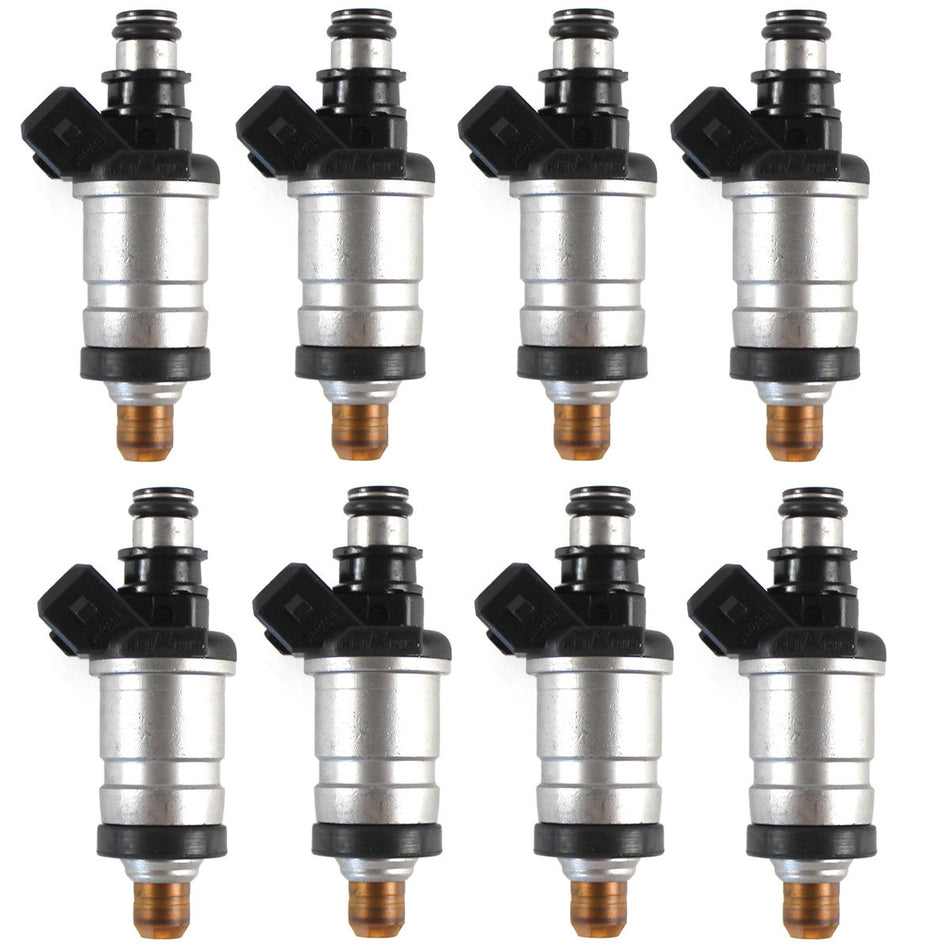 8 Pcs Fuel Injector 18715T1 805225A1 for Mercury Outboard 150 thru 300HP - Sinocmp