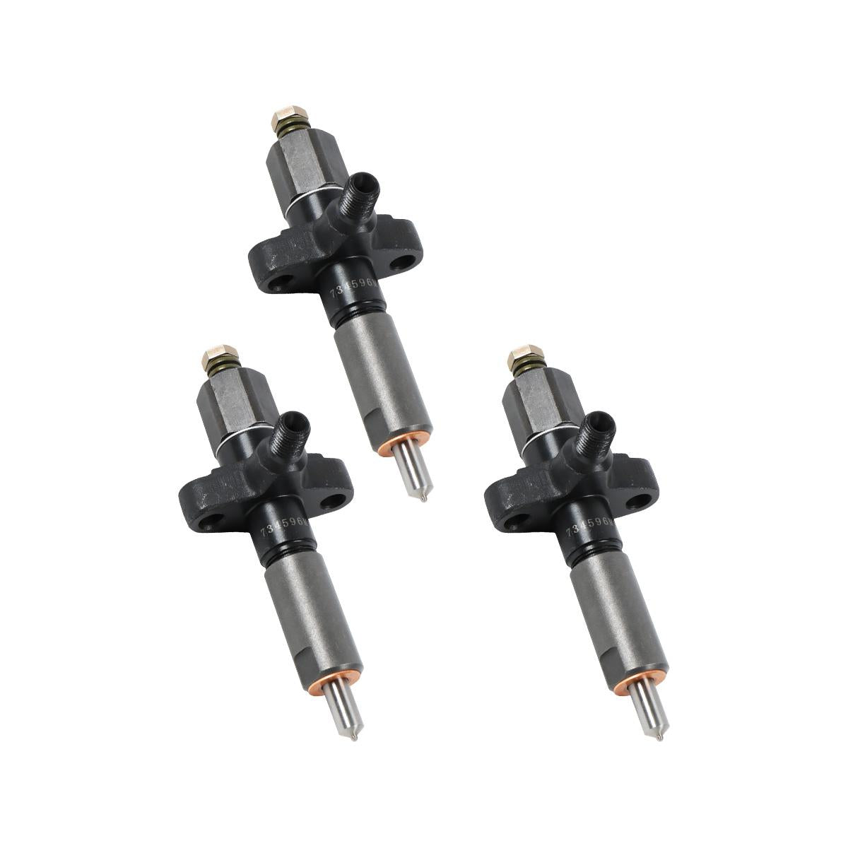 1PC/3PCS Fuel Injector 734596M91 for Massey Ferguson Tractor 300 302 304