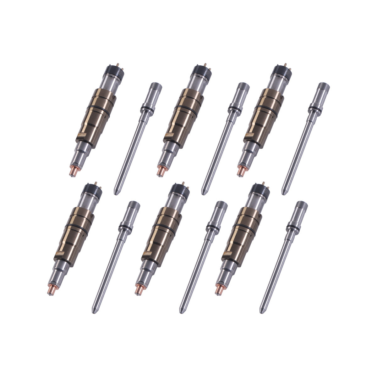 6PCS Fuel Injector with Tube 2894920 5579415 for Cummins