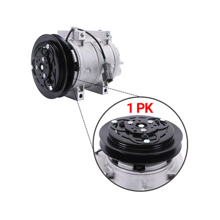 1PK 203-979-6830 Air Conditioning Compressor for Komatsu Excavator PC120-6 PC300-6 - Detail