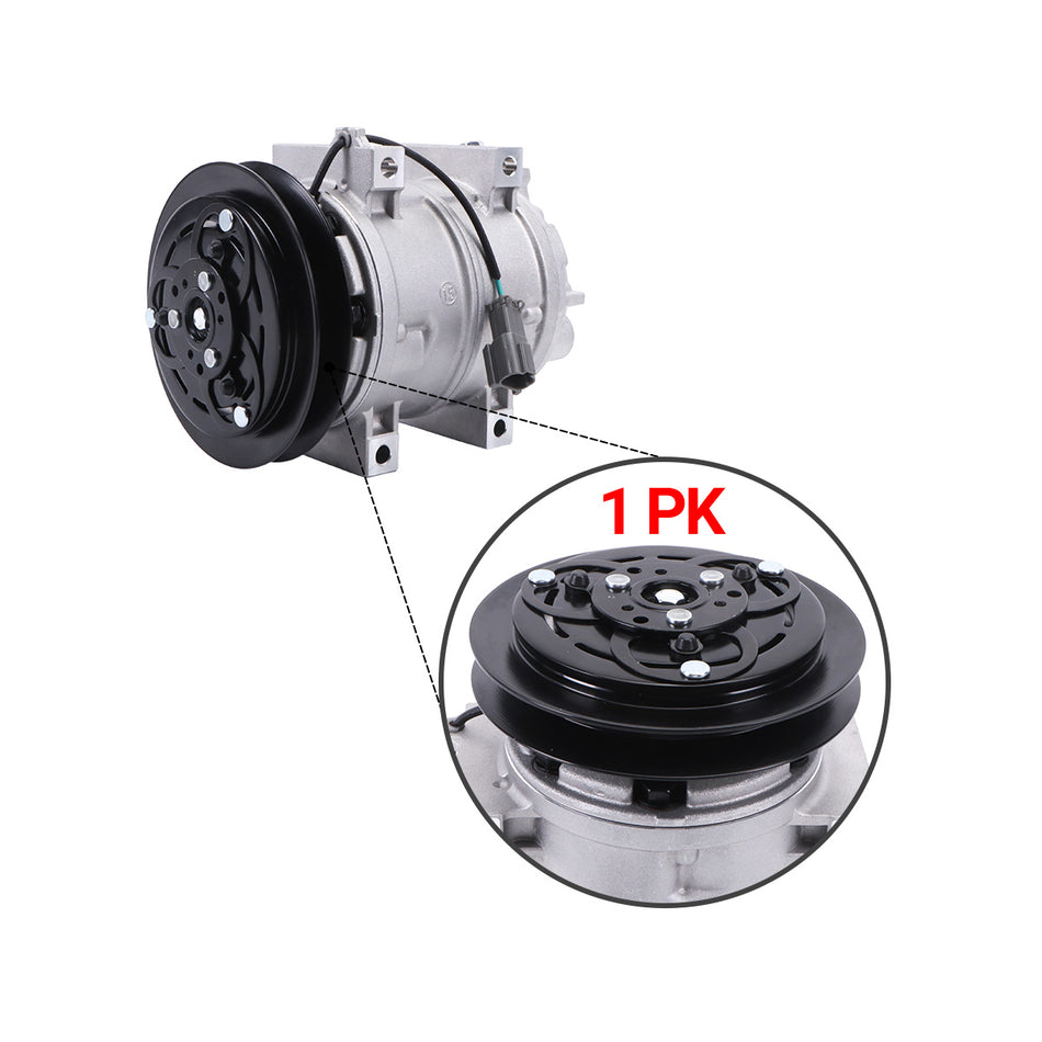 1PK 203-979-6830 Air Conditioning Compressor for Komatsu Excavator PC120-6 PC300-6 - Detail