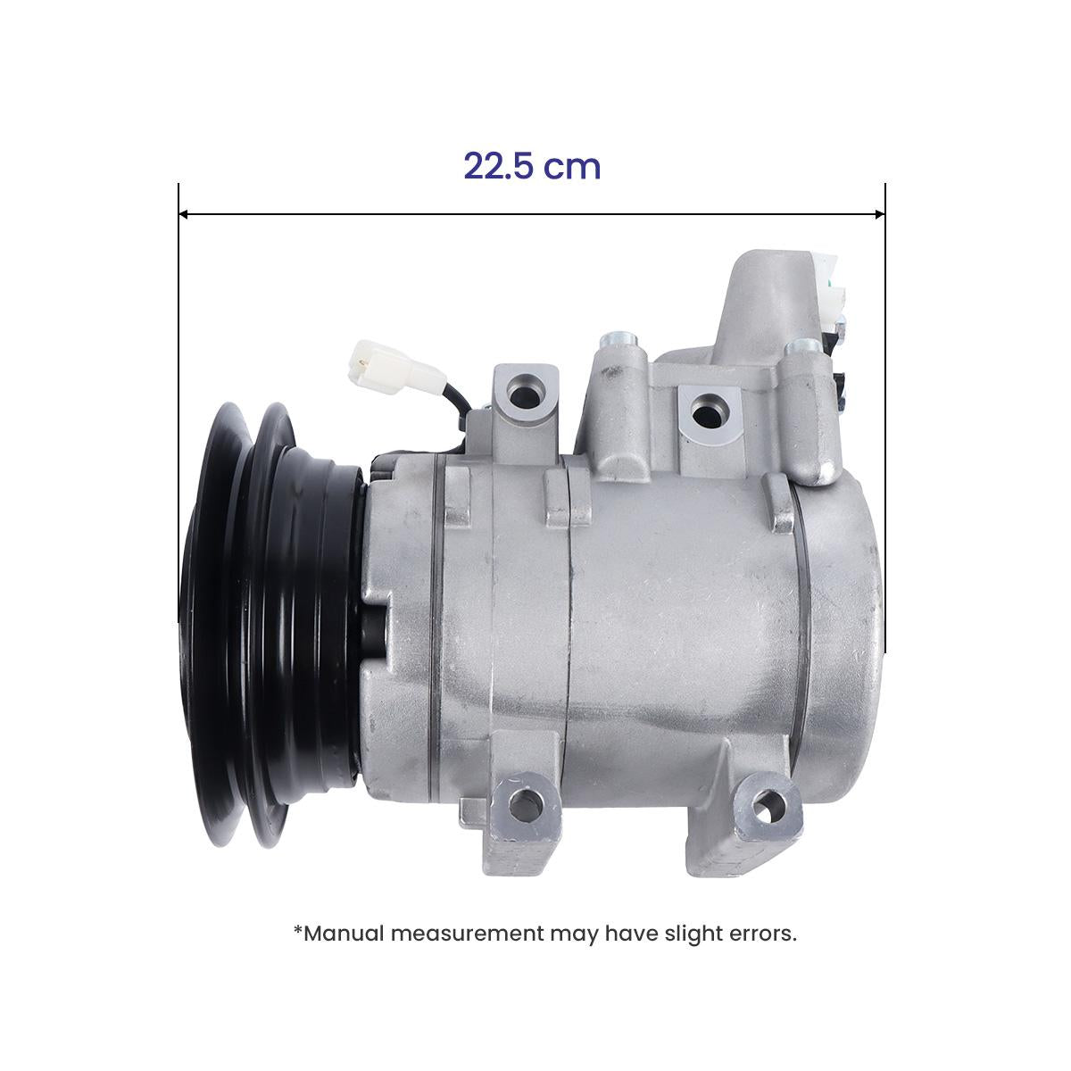 1PK A/C Compressor 12V 9770134880 F500RZWLA07 for Mazda BT-50 BT50 - Dimension