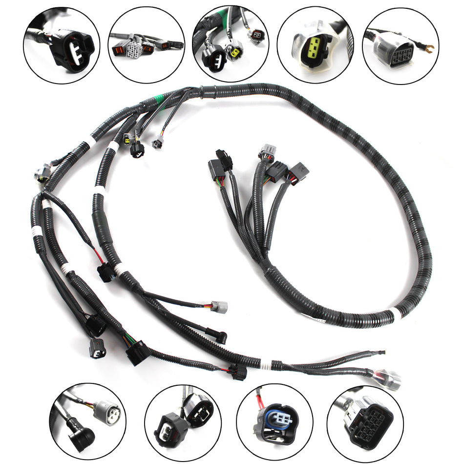 8980028977 Engine Wiring Harness For Hitachi ZX200-3 ZX210-3 4HK1 Engine