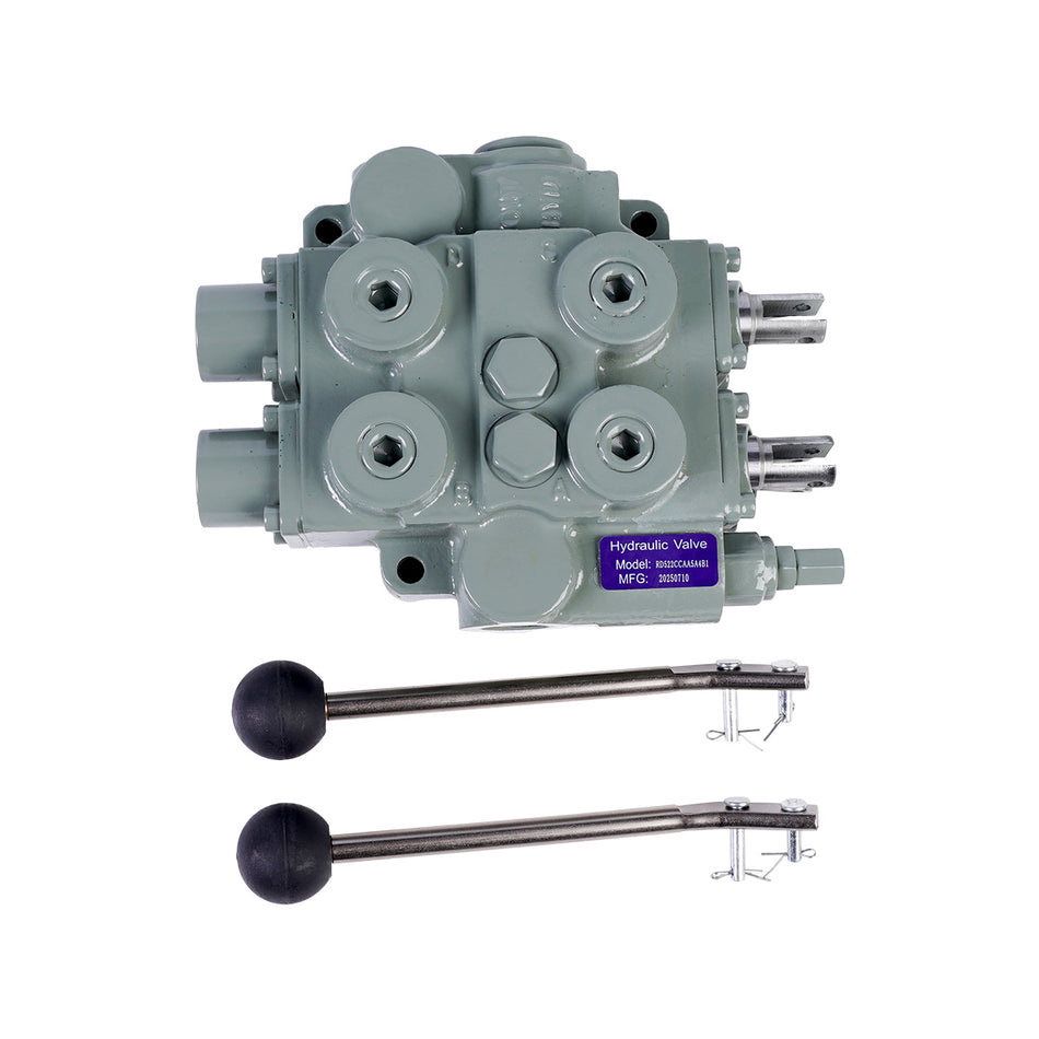 2-Spool 25 GPM Aftermarket Prince RD522CCAA5A4B1 Double-acting Hydraulic Valve