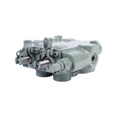 Side View of 2-Spool 25 GPM Aftermarket Prince RD522CCAA5A4B1 Double-acting Hydraulic Valve