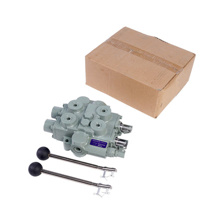 2-Spool 25 GPM Aftermarket Prince RD522CCAA5A4B1 Double-acting Hydraulic Valve - Sinocmp Package