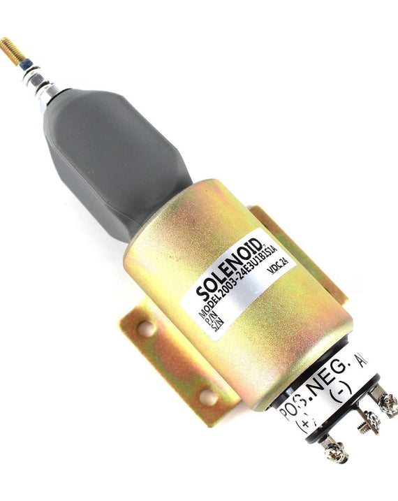 2003-24E3U1B1S1A 24V Stop solenóide Solenóide de combustível solenóide para motor a diesel Woodward