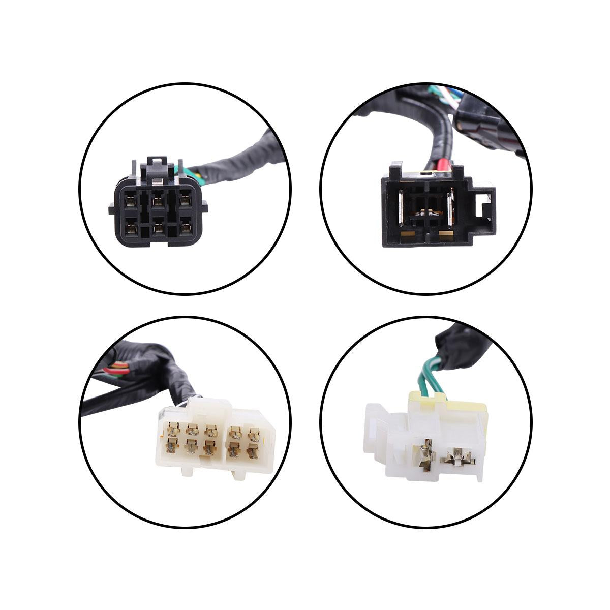 201-06-73113 Internal Wiring Harness for Komatsu Excavator PC60-7 PC70-7 - Plug Detail