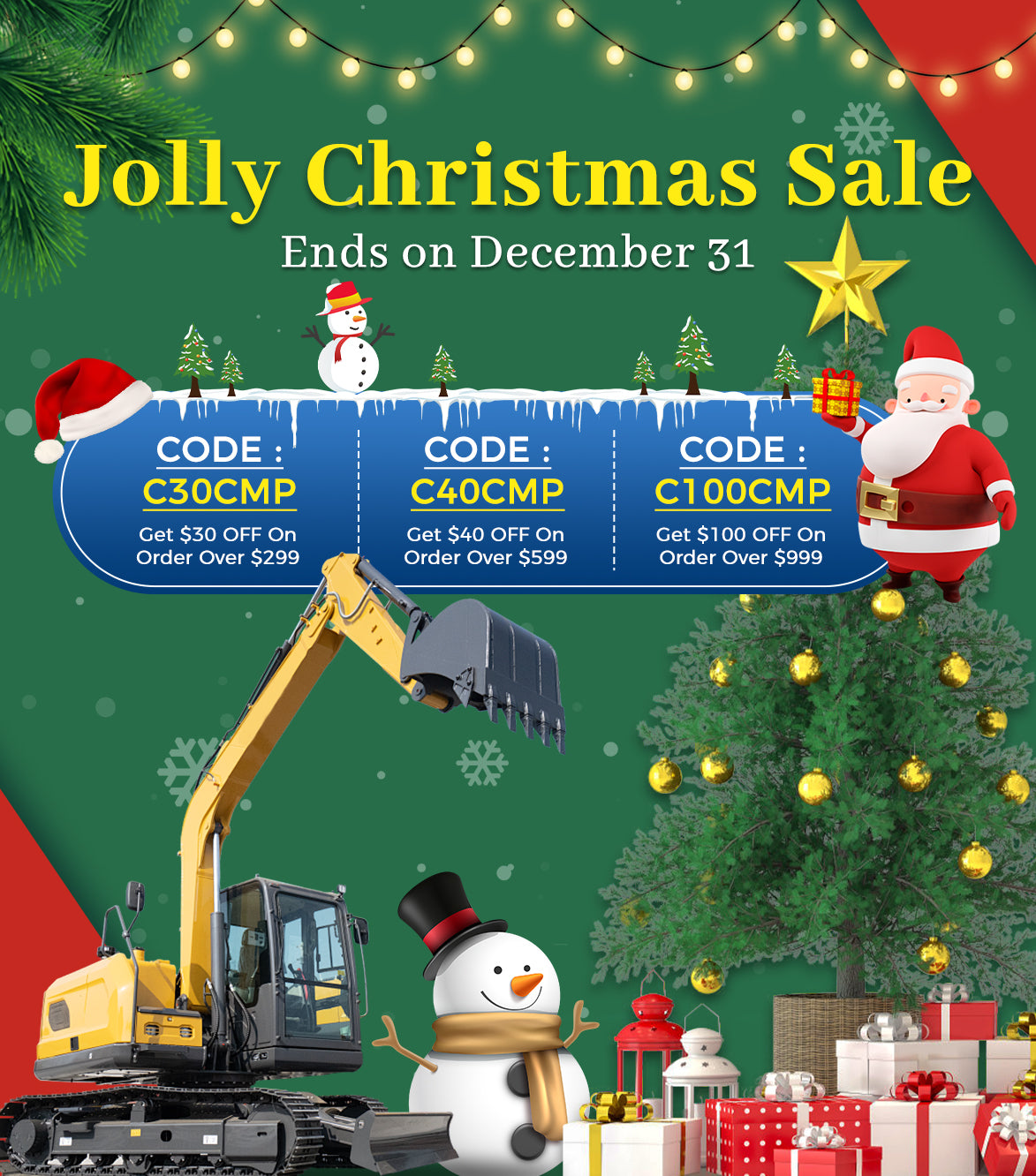 2024 SINOCMP Christmas Sale