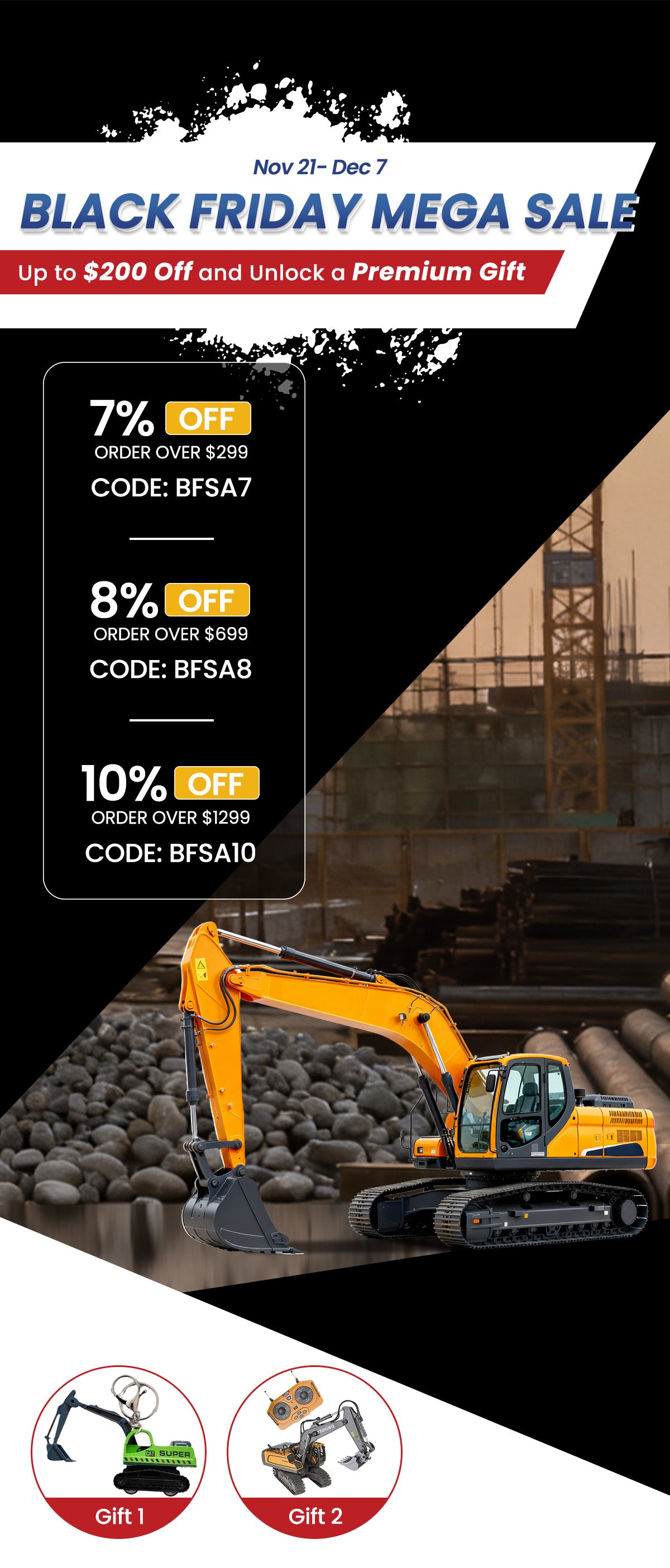 SINOCMP 2025 Black Friday Mega Sale