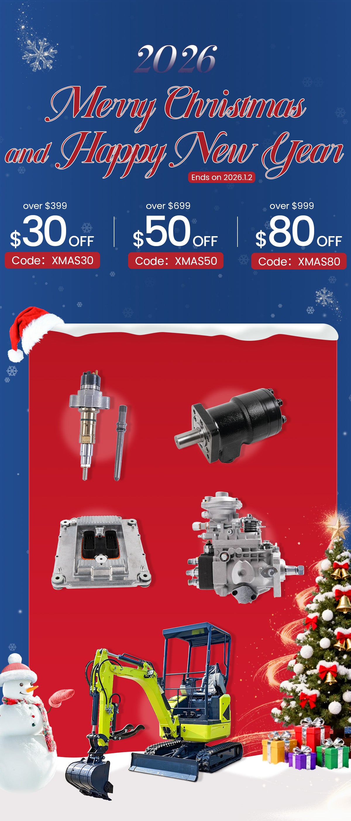 SINOCMP Christmas Sale -- Grab Big Discount