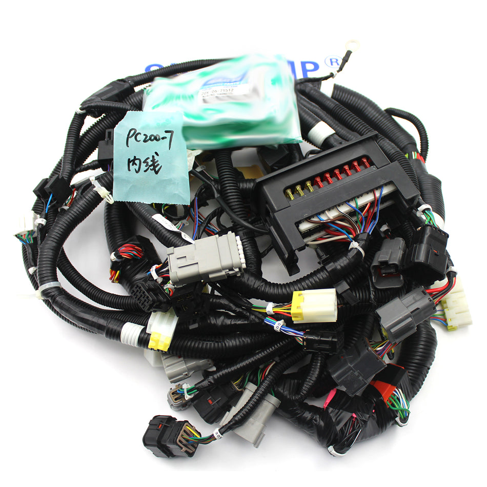 20Y-06-31613 Wiring Harness For Komatsu PC200-7 Excavator Parts