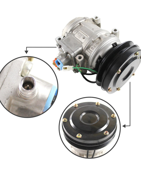 20Y-979-3111 Air Conditioning Compressor for Komatsu PC200-6