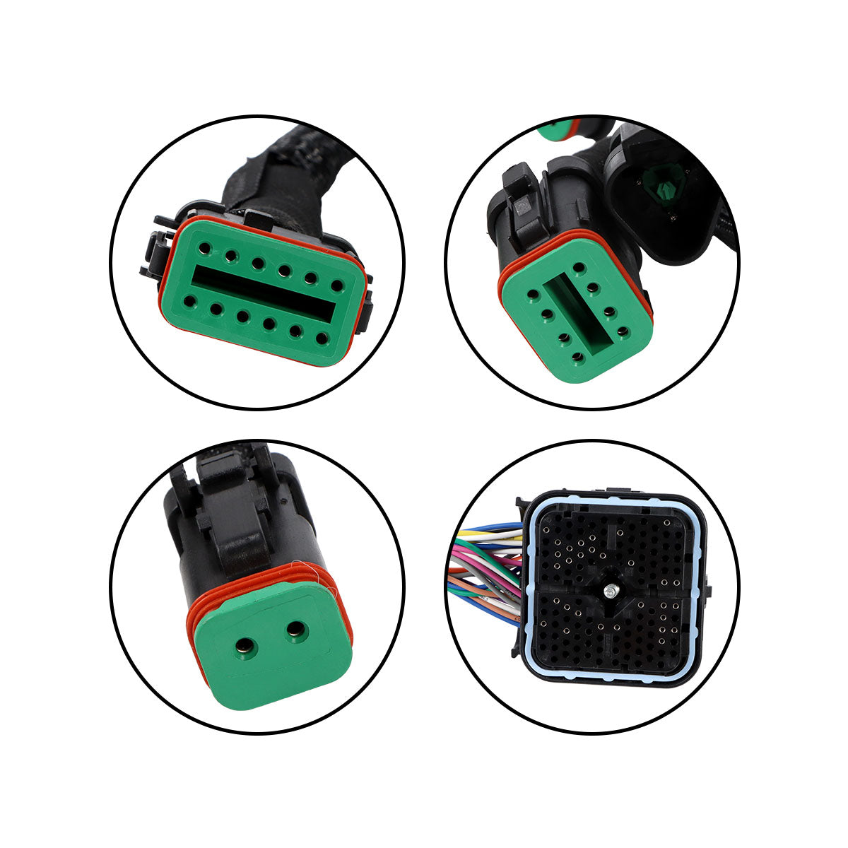 219-7461 2197461 Engine Wiring Harness for Caterpillar - Sinocmp Plug Details