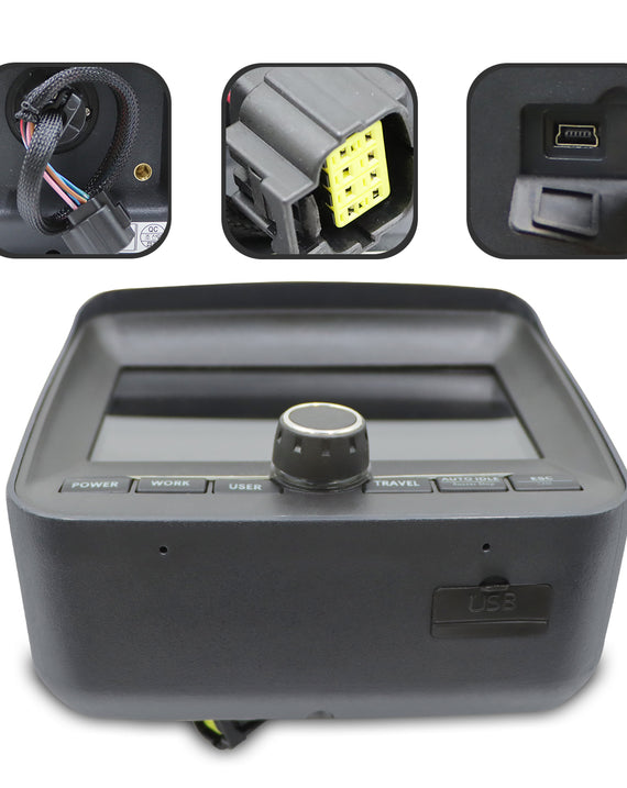 21Q6-55500 Monitor Gauge Cluster for Hyundai R330LC-9A R220LC-9A R250LC-9A