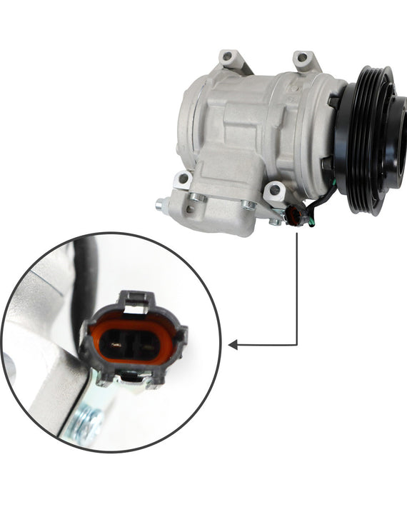 2208-6013B 24V 4PK Compressor for Doosan DX225LC-V