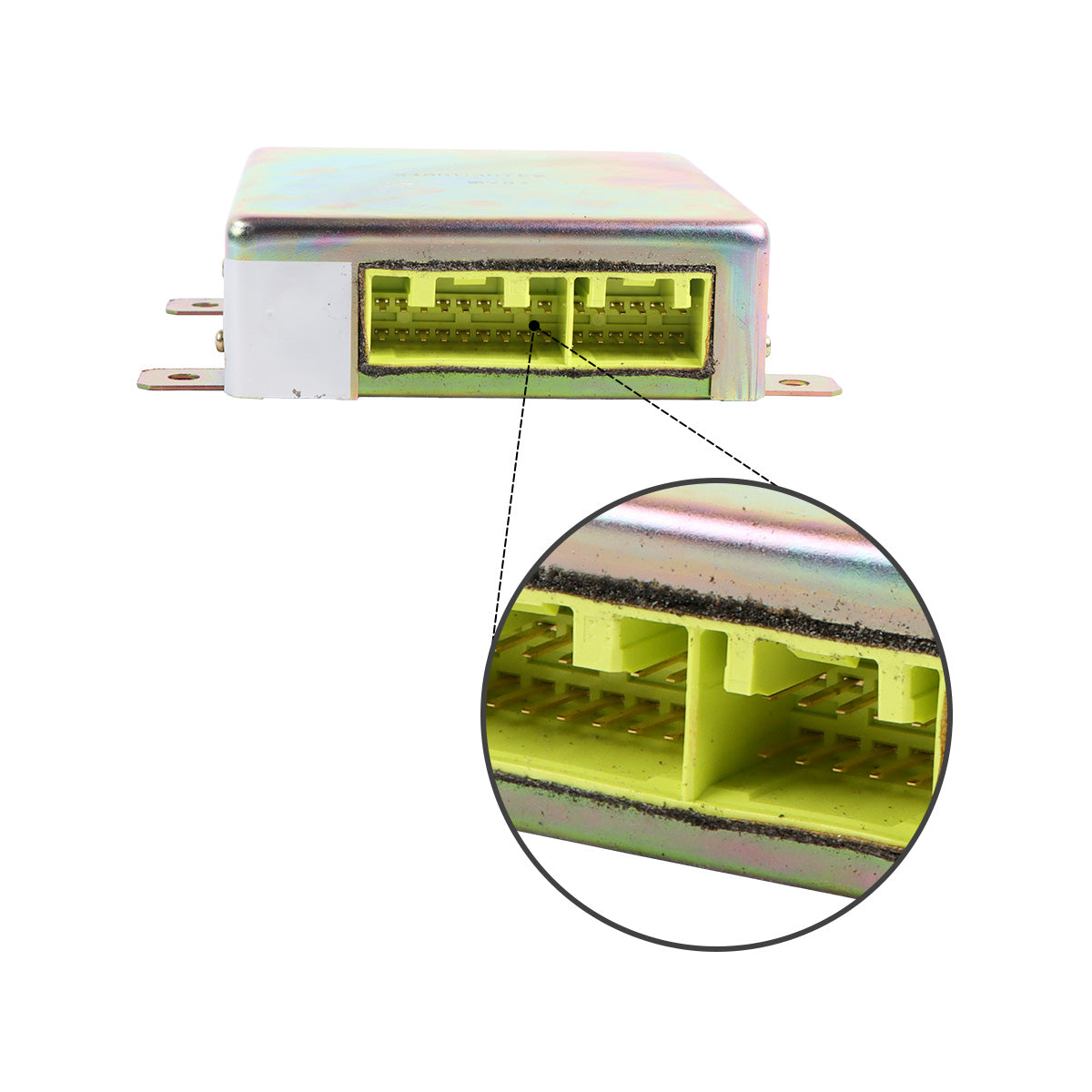2480U307F2 Controller CPU for Kobelco Excavator SK200LC-3 SK100-3 SK120LC-3 SK220LC-3 - Plug Detail