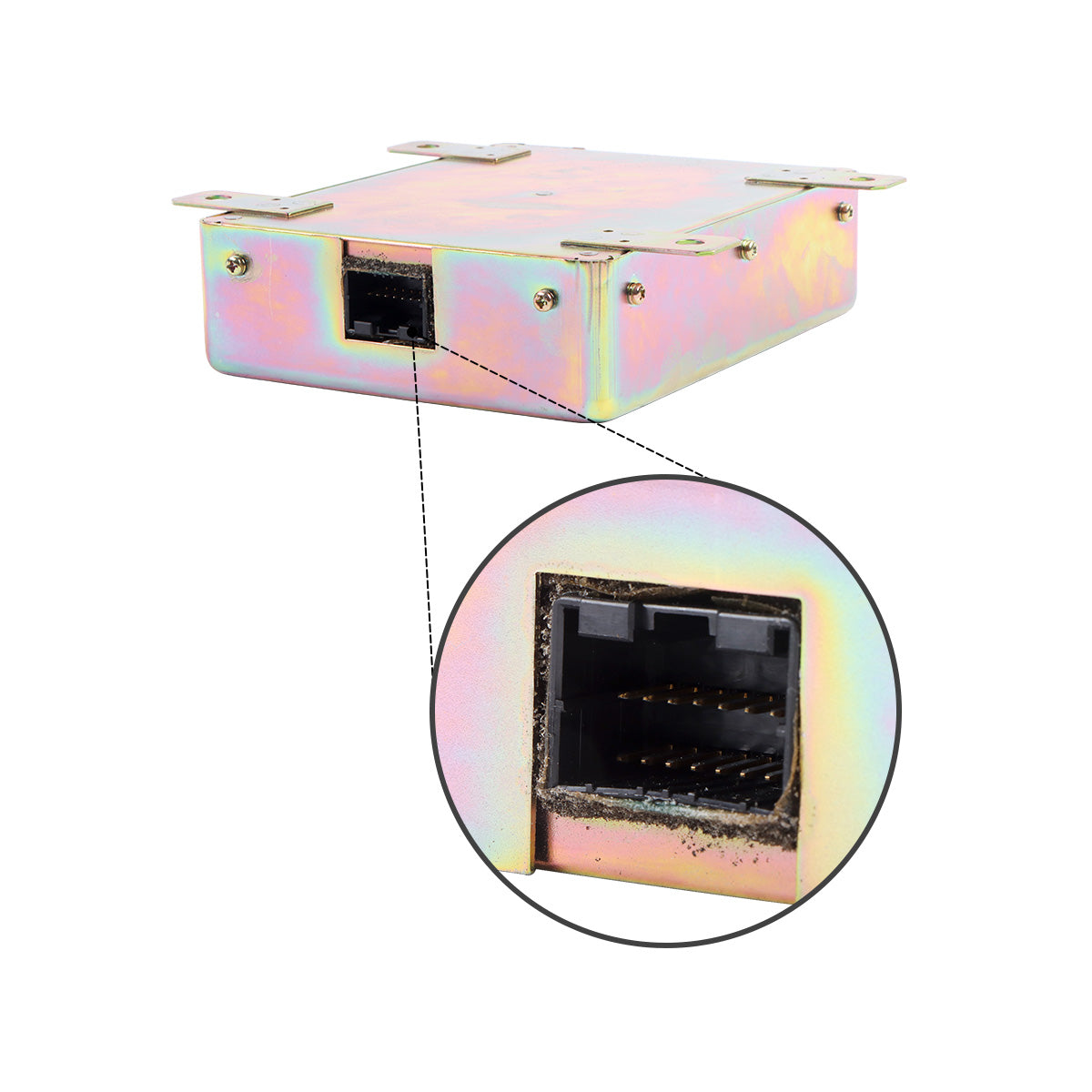 2480U307F2 Controller CPU for Kobelco Excavator SK200LC-3 SK100-3 SK120LC-3 SK220LC-3 - Sinocmp Plug Detail