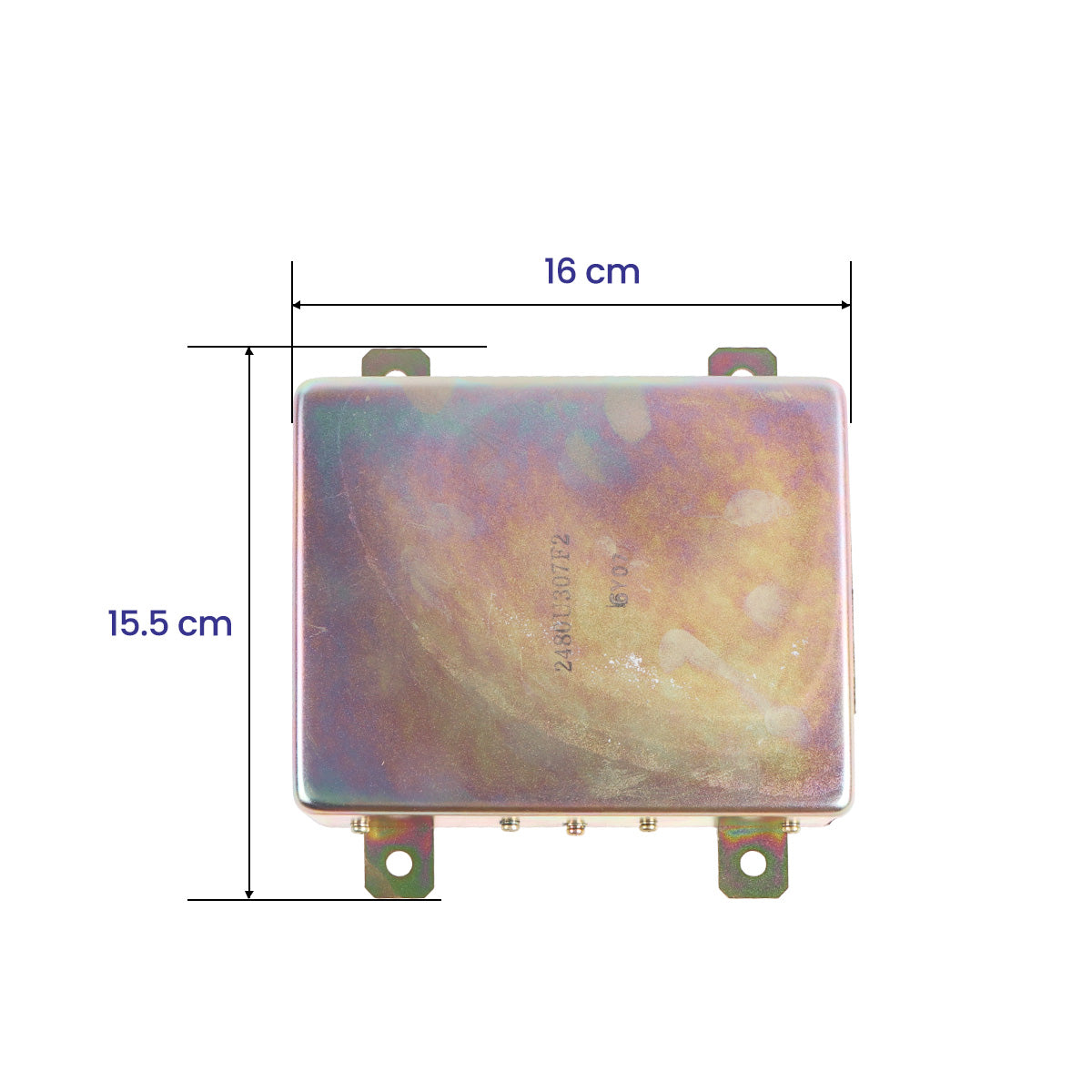 2480U307F2 Controller CPU for Kobelco Excavator SK200LC-3 SK100-3 SK120LC-3 SK220LC-3 - CPU Dimension