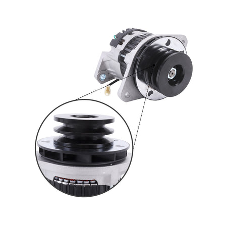 24V 45A Alternator 300901-00007 65.26101-7153A for Doosan Daewoo Engine P222LE - Detail